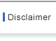 Disclaimer